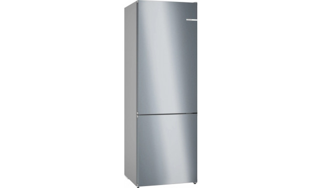 The Bosch Series 4 KGN492IDF is an extra-wide, freestanding fridge-freezer combinat