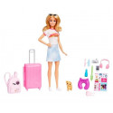 Barbie Malibu doll on the go