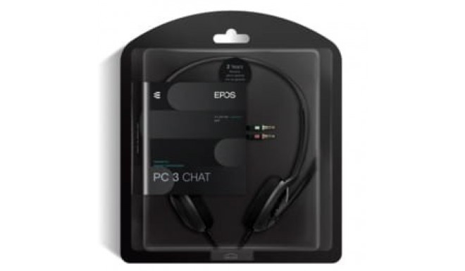 Stereo kõrvaklapid 2 x Jack - PC 3 Chat