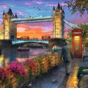 Puzzle 1000 elements Sunset over Tower Bridge