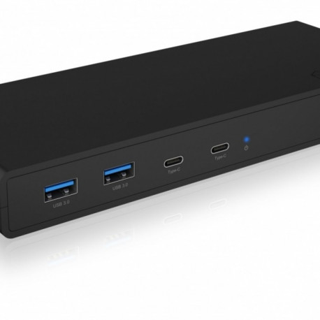 ICY BOX IB-DK2245AC 13in1, 2xDP, 2xHDMI
