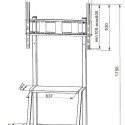 Stojak LCD 55-100cali 150KG