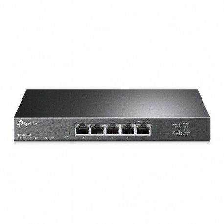 The Tenda SG105-M2 is a 5-port 2.5G unmanaged desktop switch designed to upgrade ho