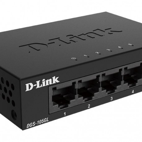 D-Link 5-Port Gigabit Desktop Switch (Metal Housing)