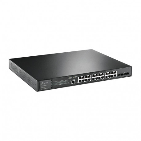 TP-Link JetStream SG3428XMP Managed Switch (24x Gigabit PoE+ Ports, 4x 10G SFP+ Slots)