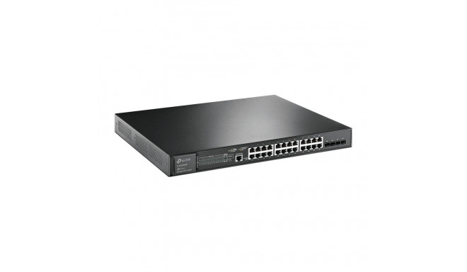 TP-Link SG3428XMP Switc h 24xGE PoE+ 4xSFP+