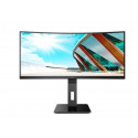 Monitor CU34P2A 34 inch VA Curved 100Hz HDMIx2 DP Height Adjustment