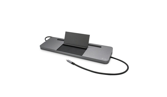 i-tec USB-C Metal Ergonomic Dock PD 85W