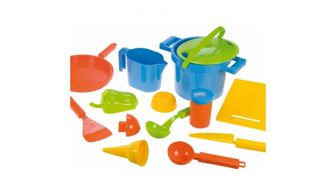 Sand set Kitchen dishes 14 pcs