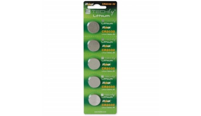 Lithium batteries 3V CR2032, 5pcs