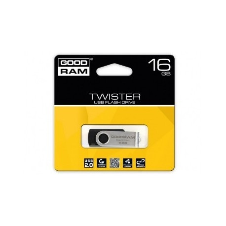 Goodram flash drive Twister 16GB USB 2.0, black