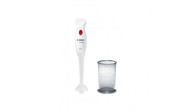 Bosch | Blender | CleverMixx MSM14100 | Hand Blender | 400 W | Number of speeds 1 | White