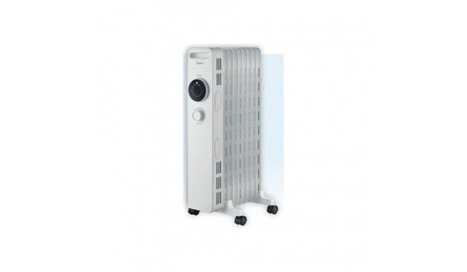 Midea NY2009-22M | Oil Filled Radiator | 2000 W | Number of power levels 3 | White