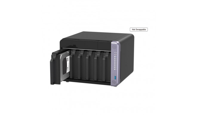 QNAP Cost-effective 6-bay 10GbE NAS | TS-632X-4G | Alpine | AL524 | Processor frequency 2 GHz | 4 GB