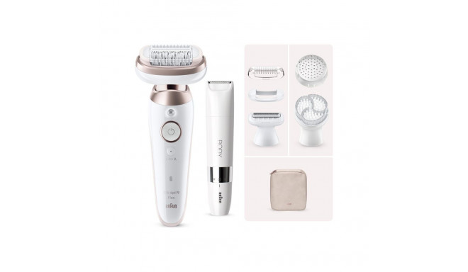 Braun Epilator | SES9-360 Silk épil 9 Flex 3D | Operating time (max) 50 min | Number of power levels