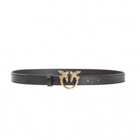 Pinko Love Berry H2 W 100143A0F1 belt black (XS)
