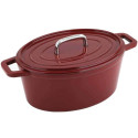 Cast iron pot CS Kochsysteme Alpen, 31 cm 078126, red