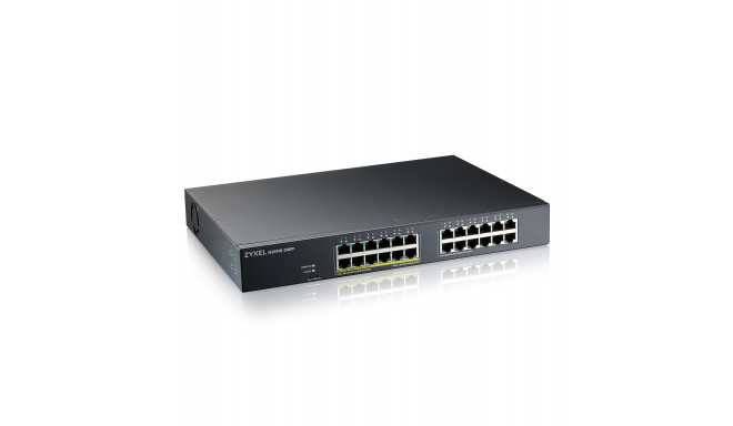 Zyxel GS1915-24EP Hallatav L2 Gigabit Ethernet (10/100/1000) Toite üle Etherneti (PoE) 1U Must