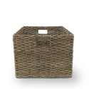 BASKET 40X40X30CM METAL/SEAGRASS