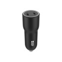 GEMBIRD 2-port USB car charger USB Type-C 40W 4A black