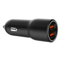 GEMBIRD 2-port USB car fast charger QC3.0 36W black