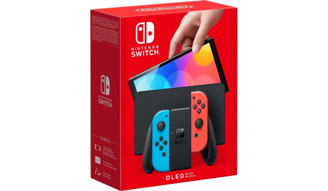 Console  Nintendo Switch Oled Rd/Bl DE