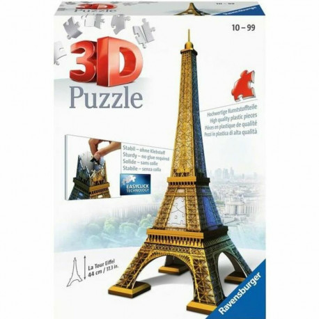 3D Pusle Ravensburger Iceland: Kirkjuffellsfoss 216 Tükid, osad 3D