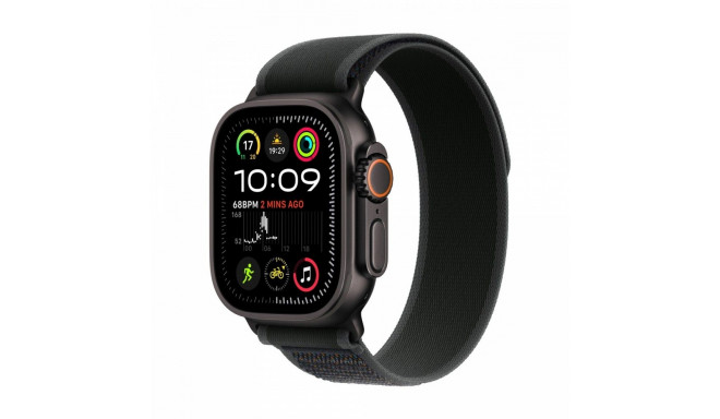 Watch Ultra 2 GPS + Cellular 49 mm Black Titanium Case with Black Trail Loop - M/L
