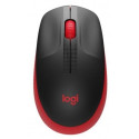 Logitech juhtmevaba hiir M190, punane (910-00590