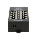 PoE Injector 4 ports in black case