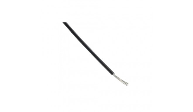 Montaažijuhe 0,82mm², must AWG18 UL1007/1569 305m