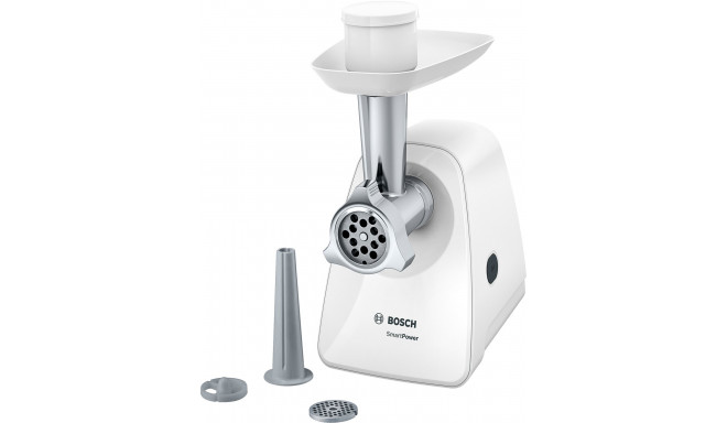 Bosch | Meat mincer SmartPower | MFW2510W | White | 350 W | Number of speeds 1 | 2 Discs: 3.8 and 8 