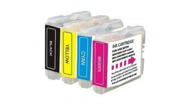 Brother Ink Set CMYK LC121VALBP Ink Set |