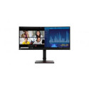 Lenovo ThinkVision P34w-20 34.14 " IPS 21:9 4 ms 300 cd/m Black 60 Hz HDMI ports quantity 2