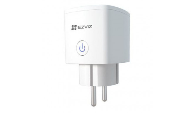 EZVIZ Smart Plug with Power Consumption Tracker (EU Standard) CS-T30-10B-E White