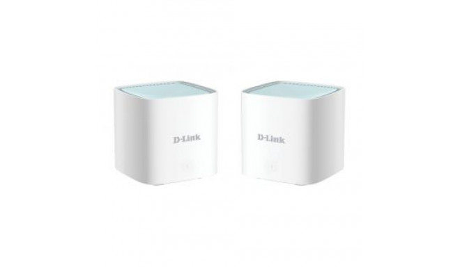 D-link EAGLE PRO AI AX1500 Mesh System M15-2 (2-pack) 802.11ax, 1200+300 Mbit/s, 10/100/1000 Mbit/s,