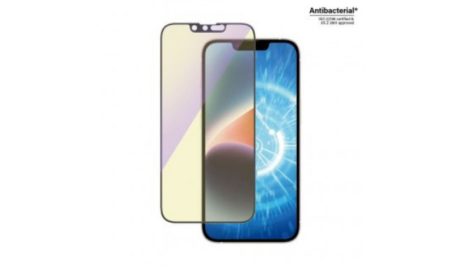 PanzerGlass Screen protector, Apple, iPhone 14/13/13 Pro, Glass, Black, Anti-blue Light