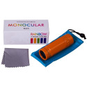 Levenhuk monocular Rainbow 8x25, sunny orange