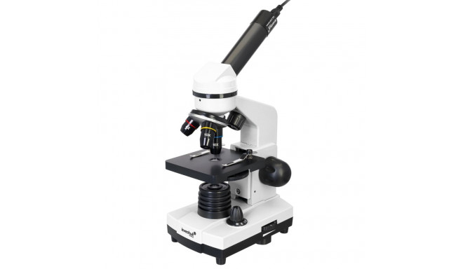 Digital Microscope Levenhuk Rainbow D2L 40x-400x Moonstone with experimental kit and digit