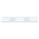 Levenhuk G50 2H Double Cavity Blank Slides, 50 pcs