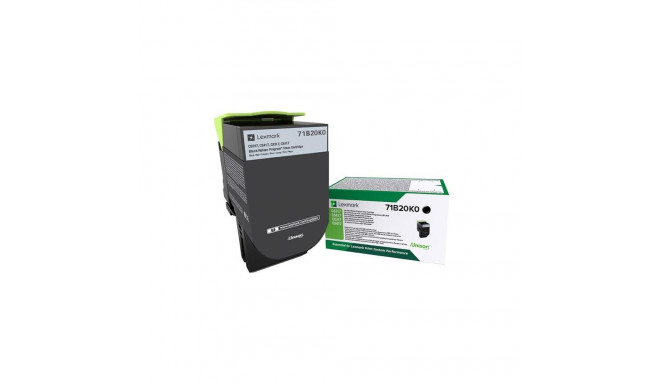Lexmark 71B20K0 originaal must toonerikassett 1 tk