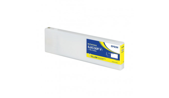 Epson tindikassett SJIC30P(Y) ColorWorks C7500G jaoks, kollane