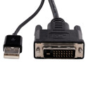 StarTech.com DVI DisplayPorti adapter - USB-toide - 1920 x 1200 - DVI DisplayPorti muundur - Videoad