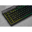 Corsair K55 RGB PRO mänguklaviatuur, RGB LED - must