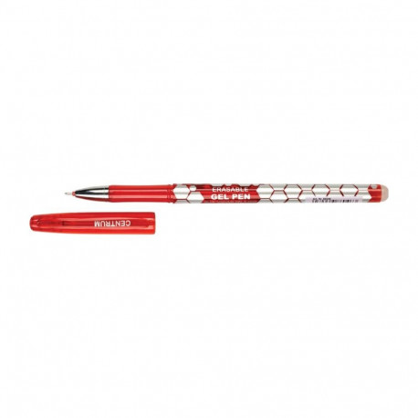 Gel pen korgiga CENTRUM erasable 0.5mm red