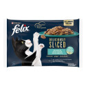 CAT FOOD WET FELIXOCEAN SELECTION 4X80G