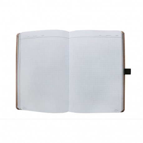 Märkmik-planeerija UNIVERSAL BLACK EDITION, PU, ​​A5, ilma kuupäevadeta, laim