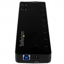 StarTech.com 10-Port USB 3.0 Hub with Charge and Sync Ports - 2 x 1.5A Ports~10-Port USB 3.0 Hub wit