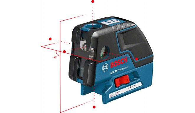 Bosch 0 601 066 B00 laser level Point level 635 nm (&lt; 1 mW)