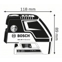 Bosch 0 601 066 B00 laser level Point level 635 nm (&lt; 1 mW)